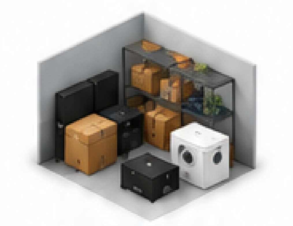 10 m² storage unit