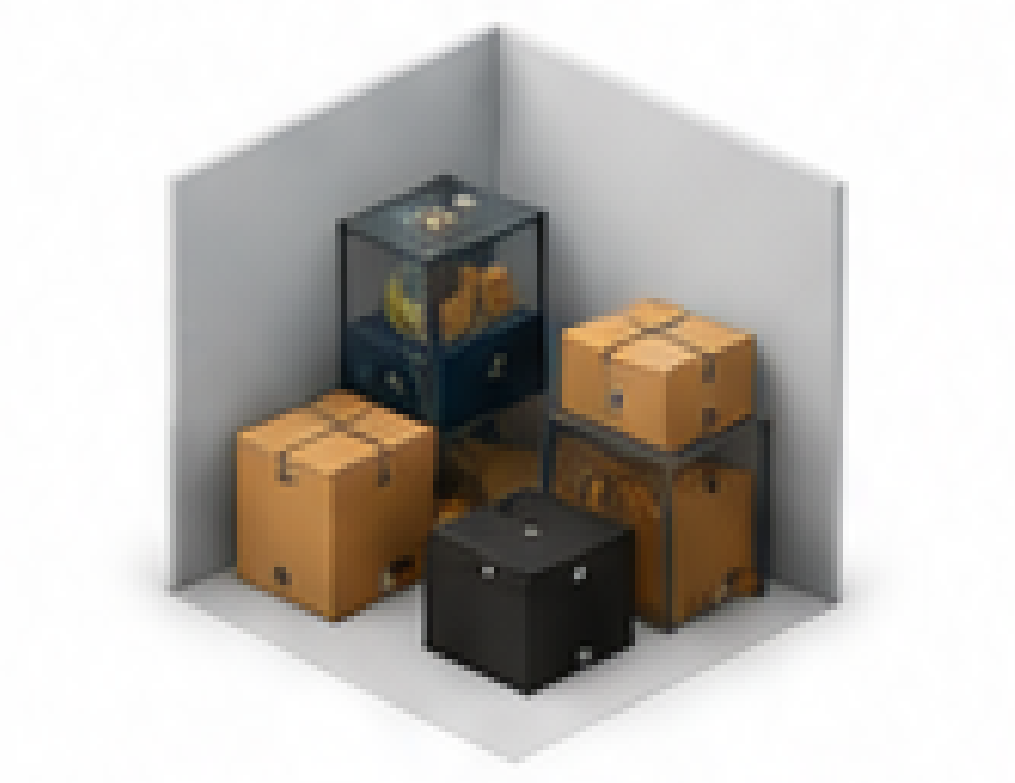 2 - 3 m² storage unit